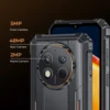 Oukitel G1 Smartphone Robusto Android 14 6,52 ''HD + 10600mAh 6GB RAM + 256GB ROM T606 Octa-core 48MP Câmera Celular NFC - Imagem 5