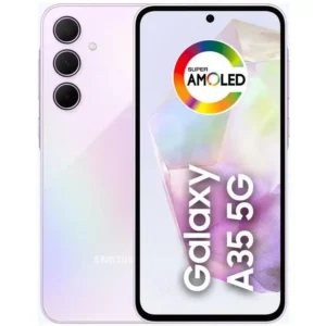 Smartphone Samsung Galaxy A35 256GB Rosa 5G 8GB RAM 6,6" Câm. Tripla + Selfie 13 MP Dual Chip