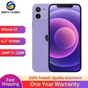 Apple iphone 12 face id 6.1 "4g ram 64gb/128gb/256gb rom desbloqueado smartphone tela oled a14 chip biônico dupla 12mp câmeras 12