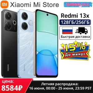 Versão global xiaomi redmi 13x smartphone mtk helio g91 ultra 108mp câmera super clara 6.79 "fhd + display 33w carregamento rápido