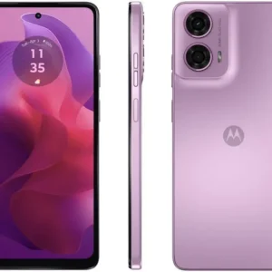 Smartphone Motorola Moto G24 128GB Rosa 4GB + 4GB RAM Boost 6,6" Câm. Dupla + Selfie 8MP Dual Chip